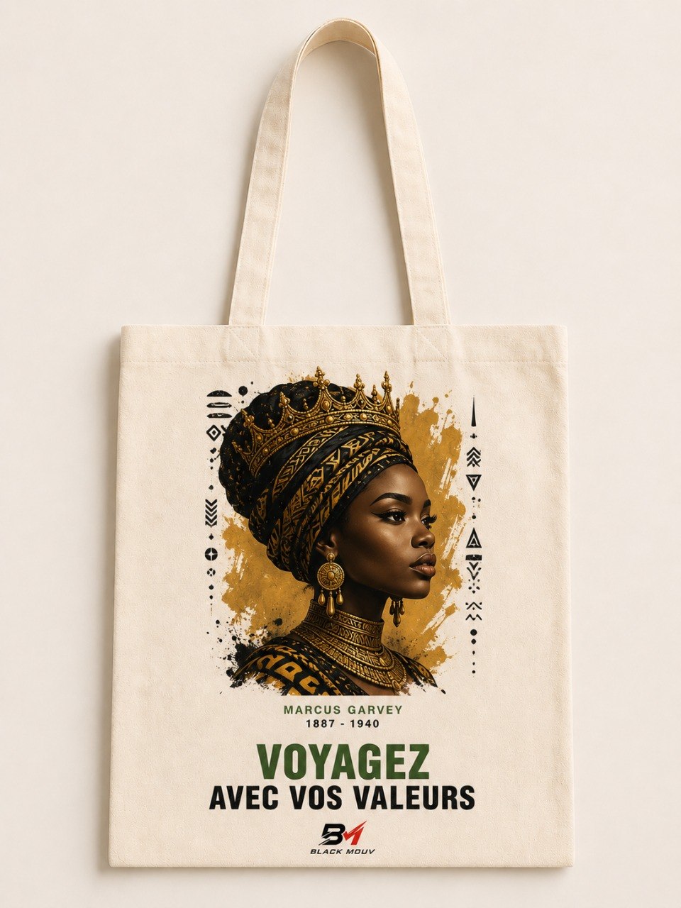 Tote bag Voyagez avec vos valeurs